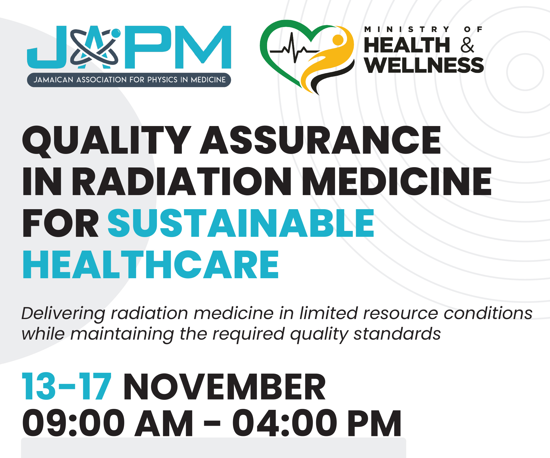 JAPM Conference 2023 – Quality Assurance in Radiation Medicine for Sustainable Healthcare